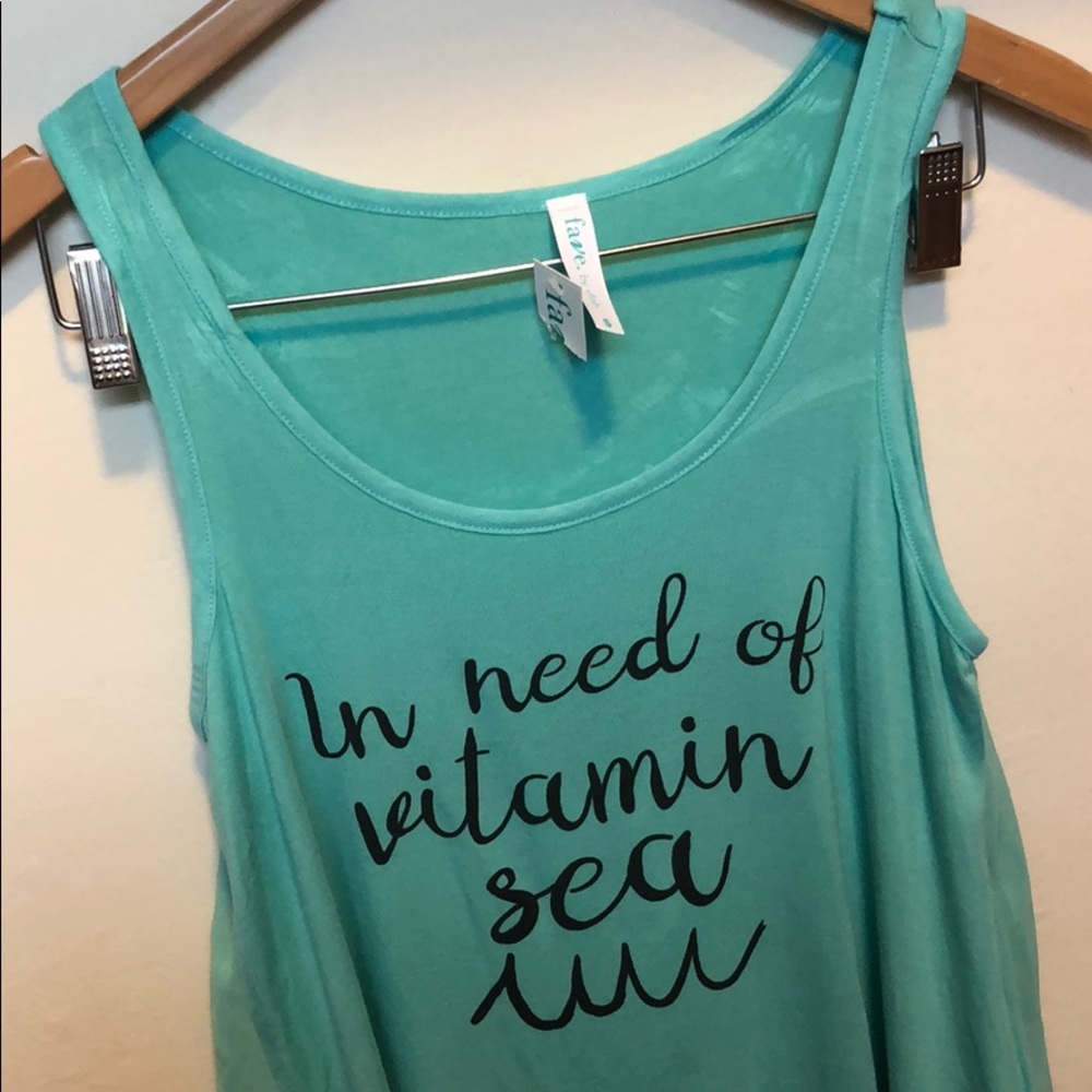 In Need Of Vitamin Sea beach 🏝 tank